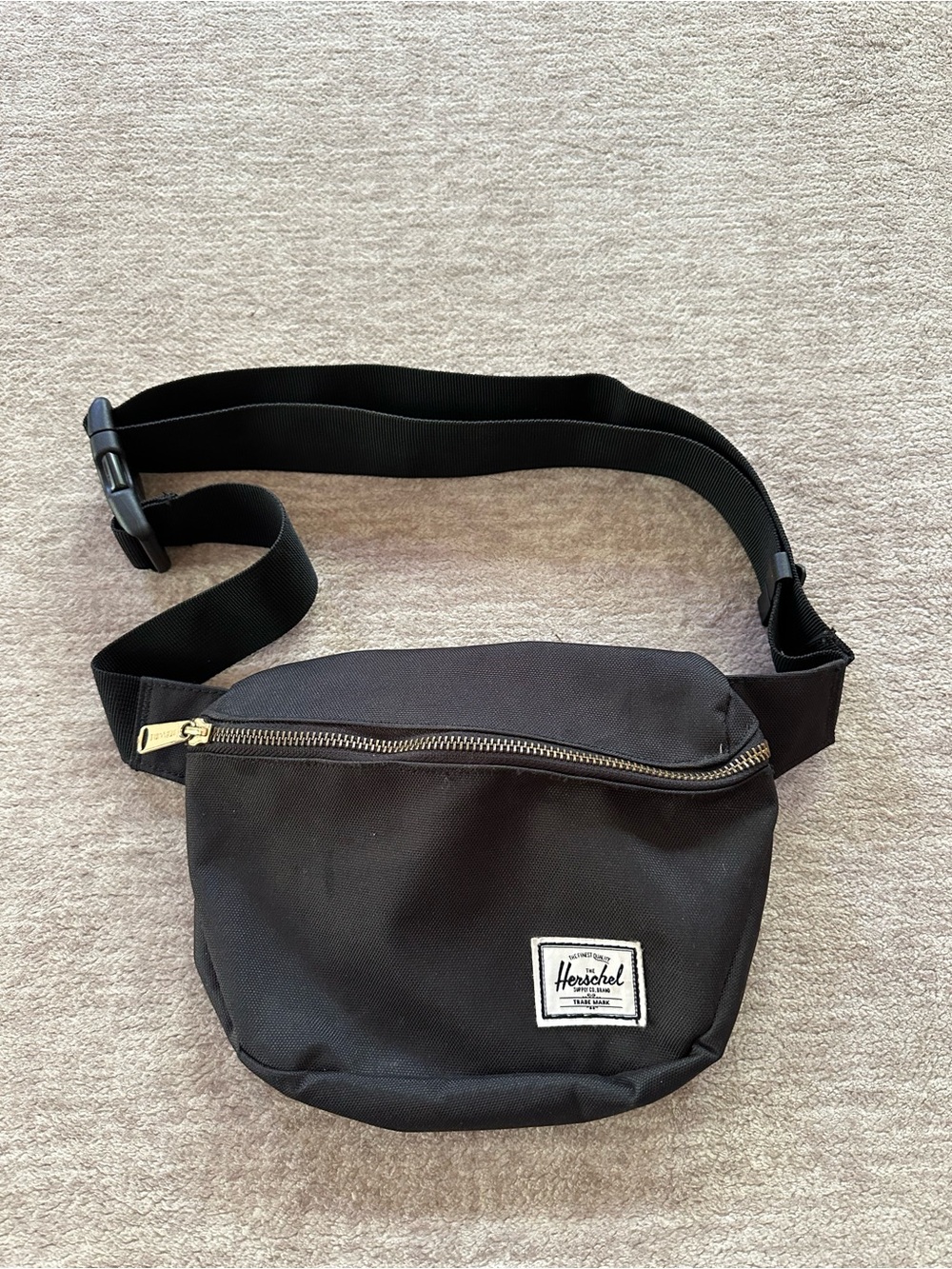 Herschel Classic Black Belt Bag Waist Pack